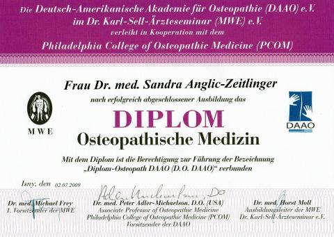 Diplom Osteopathie